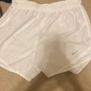 White Nike Shorts